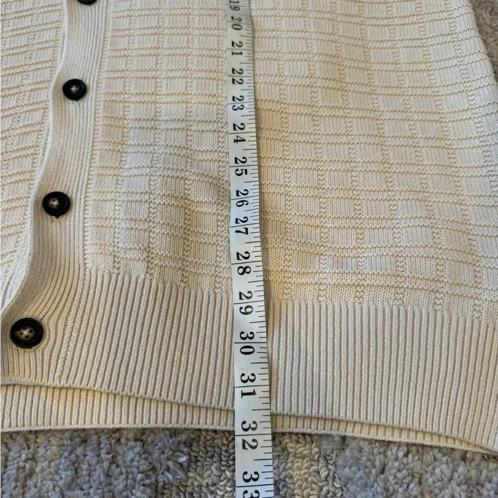 Christian Lacroix Sz XL Knit Button Down Cardigan Sweater